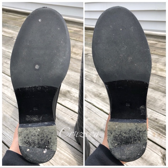 Tory Burch Claremont Quilted Black Boot Size 6 - Picture 8 of 8